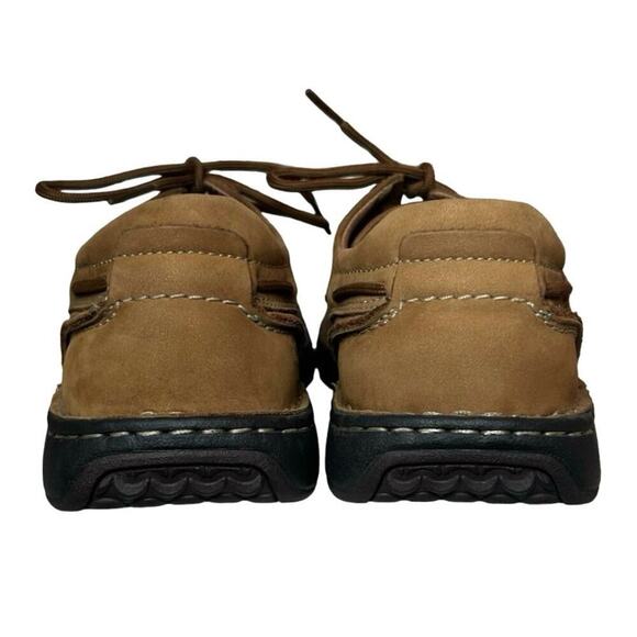 Clarks Men’s Waterloo XTR Lite Nubuck Boat Shoes Brown Size 8.5 - Picture 7 of 8
